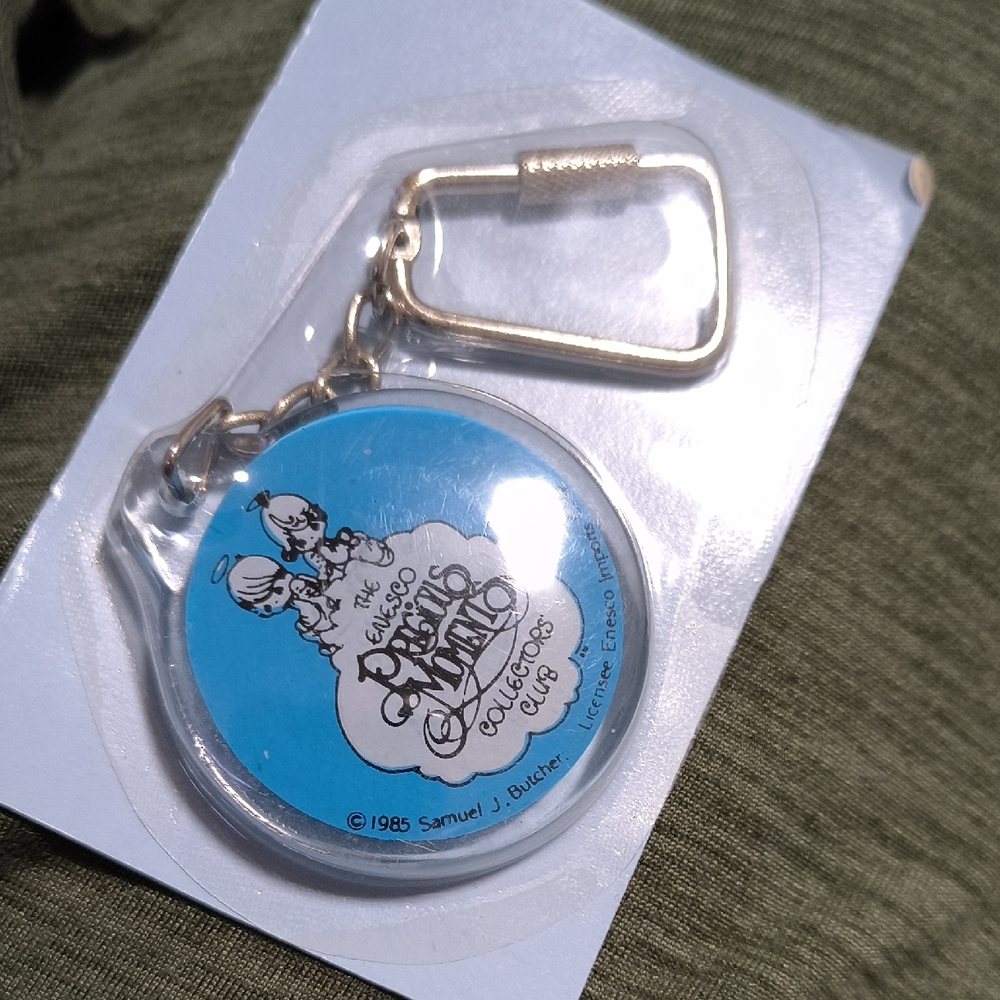 Enesco Precious Moments Collectors' Club Card - Blue and White